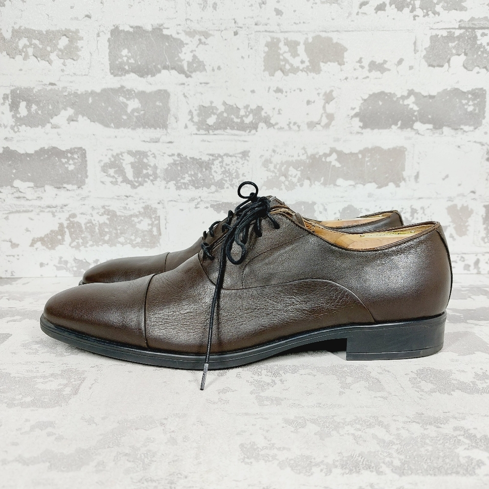 Bruno Magli Locascio Cap-Toe Oxford - Dark Brown K788